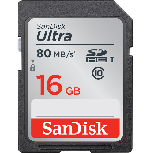 قیمت و خرید کارت حافظه SDHC سن دیسک مدل Ultra کلاس 10 استاندارد UHS-I U1 سرعت 533X 80MBps ظرفیت 16 گیگابایت