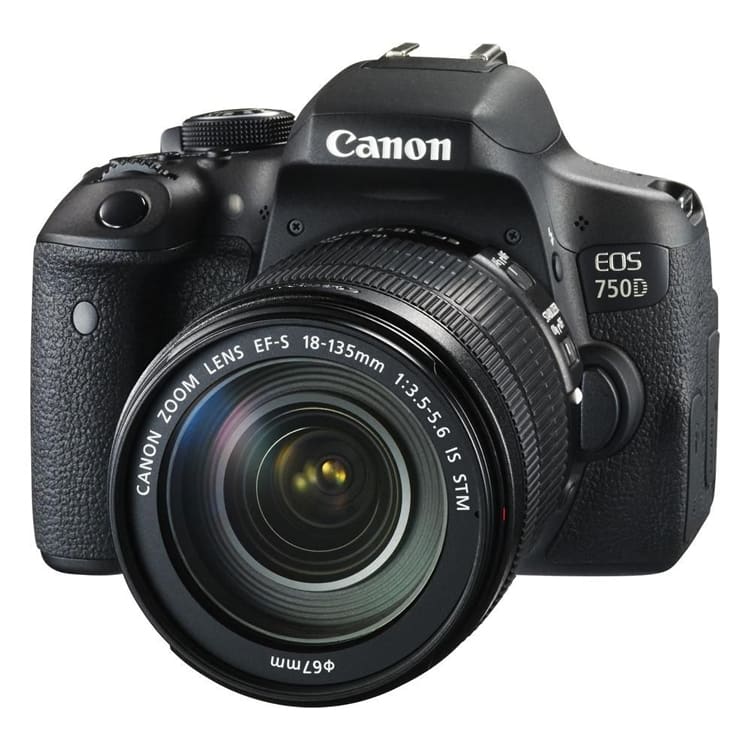 قیمت و خرید دوربین دیجیتال کانن مدل EOS 750D به همراه لنز 135-18 میلی متر STM